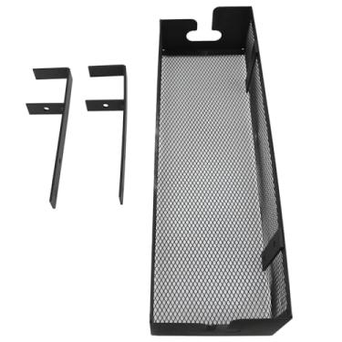 Imagem de LiebeWH Sob a Bandeja de Gerenciamento de Cabos de Mesa, Aço Carbono Sem Organizador de Broca Com Braçadeira para Escritório Doméstico, Fácil Montagem e Solução que Economiza Espaço