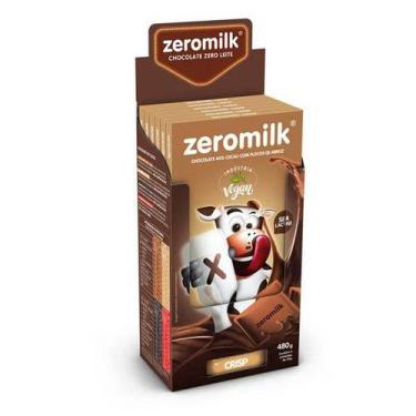 Imagem de Chocolate Zeromilk Crisp 80G Caixa 6Un - Genevy