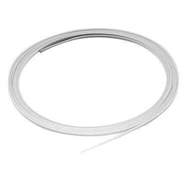 Imagem de Musiclily 1650x1x0.5mm Binding de Plástico Filete para Guitarra Violão, Branco