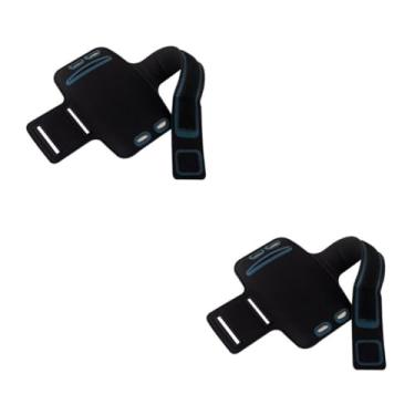 Imagem de Generic 2 Unidades braçadeira de telefone em execução bandas de braço de telefone para correr braçadeira para celular bracadeira para celular bolsa de chaves ar livre Neoprene