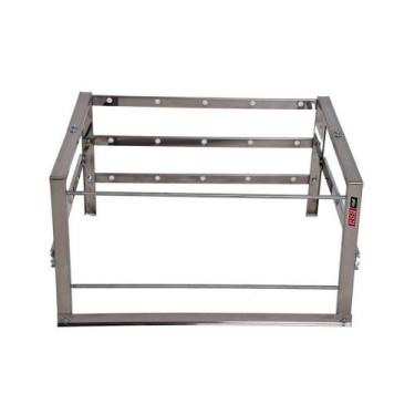 Imagem de Suporte 5 Espetos Inox Churrasqueira Alvenaria Issi Grill