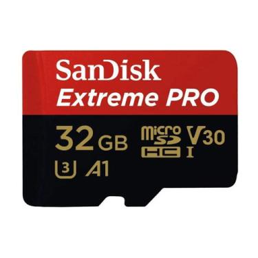 Imagem de Cartao de Memoria Micro SD Sandisk U3 32GB 100MBS Extreme - (SDSQXCG-0