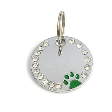 Imagem de Tag Identificação Plaquinha Placa Pingente Pet Sem Gravação - Lerrara,