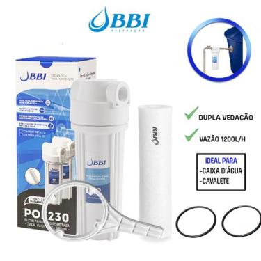 Imagem de Filtro De Caixa Dágua Poe 9.3/4 Serve Para Cavalete + Chave - BBI
