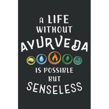 Imagem de Ayurvedic Doshas Vata Kapha Pitta - Ayurveda Gift - Yoga: Lined Journal & Diary for Writing & Notes for Girls and Women, Memo Diary Subject Notebooks Planner, 6"x9"