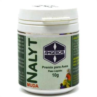Imagem de Nalyt Muda 10g Amgercal Premix Antistress Na Muda De Pena Das Aves e P