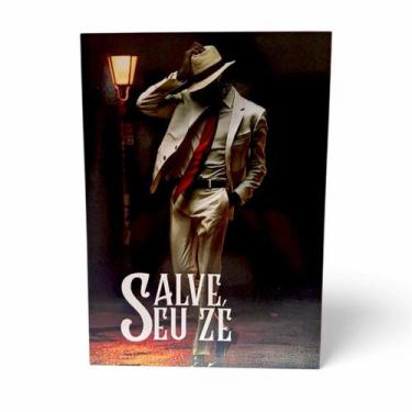 Imagem de Placa Decorativa Salve Seu Zé Mdf com Fita DuplaFace 27 cm - Flash