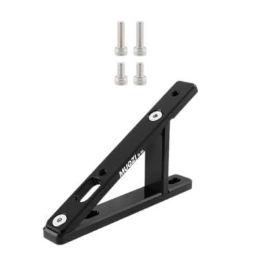 Imagem de oshhni Adaptador de gaiola de garrafas de bicicleta Adaptador de chaleira Racket Rack Mount Mount Universal Aluminum Ligy Ciclismo Copo Base de montagem do, para Uma única