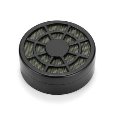 Imagem de Cigarmoon Umidificador de charuto, umidificador de charuto redondo para caixa de umidificação de charutos, mantém os charutos umidificados (preto)