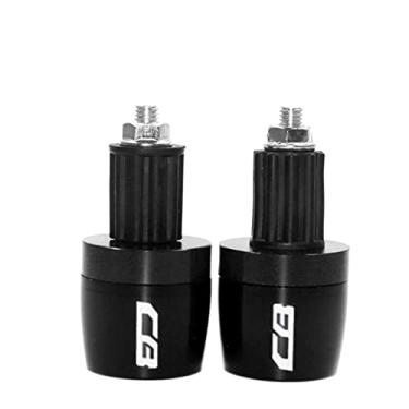 Imagem de Extremidades de manoplas de guidão de motocicleta, tampas de extremidade de manoplas, acessórios deslizantes de peso para HORNET CB599 CB600F CB600 CBF1000 CB1100 CB400 CB919 CBF1000 CB125F CB500 CB19