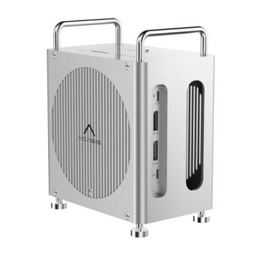 Imagem de ACASIS Dock Mac mini M4 de 40 Gbps com gabinete SSD NVMe Dual-Bay, estação de trabalho 11-1 para Mac mini M4 e M4 Pro, estação de ancoragem com DP 4K60Hz, 3XUSB-A10G, PD 30W, SD/TF4.0, suporta SSD