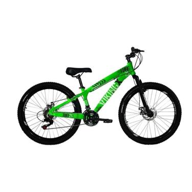Imagem de Bicicleta Viking x Tuff25/30 Aro 26 Freio Disco 21V Verde Neon do Grau
