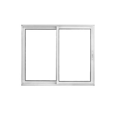 Imagem de Vitrô 2 folhas - l25 alumínio branco 1,00 x 1,00m - ALFA ESQUADRIAS, 3
