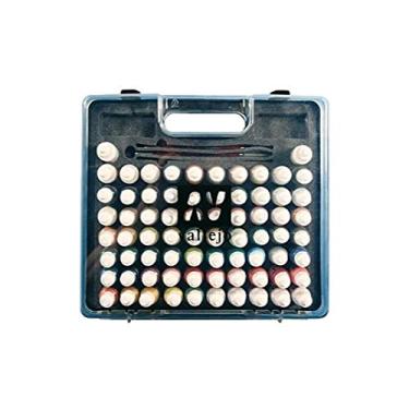 Imagem de Vallejo - Model Color Kit | Premium Acrylic Paint Set of 72 Bottles for Miniature Models | High-Pigment Water-Based Formula | Precision Dropper Bottles in Carrying Case | Model Craft Essential