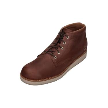Imagem de Timberland Bota masculina Redwood Edge Chukka, Marrom escuro de flor integral, 46