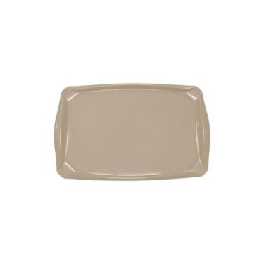 Imagem de Kit 25 Un Bandeja Plástica Resistente Para Lanches Self Service Fast F