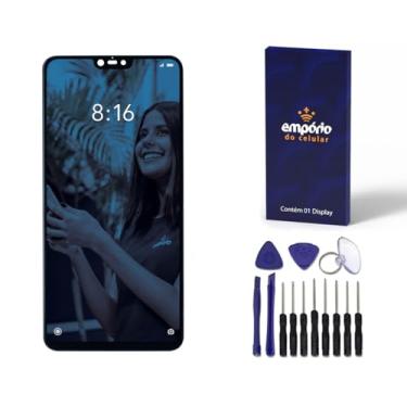 Imagem de Tela Display Frontal Compatível Mi 8 Lite Empório Empório Standard Preto
