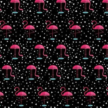 Imagem de Papel De Parede Flamingo Autocolante Decorativo Sala Quarto - LRP