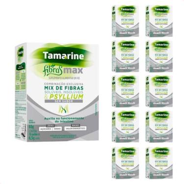 Imagem de Kit com 10 - Tamarine Fibras Max Pó com 10 Sachês Cada Caixa