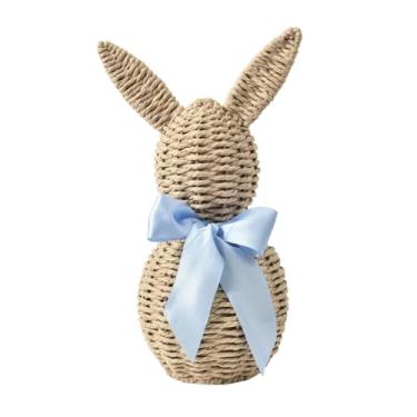 Imagem de Ｂｅｓｇａ Enfeite de da Páscoa em Tecido, Lindo e, para Decoração de Mesa, Escritório, Sala de Estar e Casa. Ideal para as Festas de Páscoa, Azul