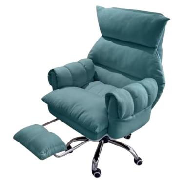 Imagem de Cadeira reclinável cadeira de estudo macia para jogos cadeiras de escritório ergonômicas sofá preguiçoso para quarto, cadeiras de mesa de escritório em casa, cadeira de computador, encosto poltrona