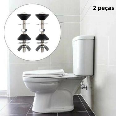 Imagem de Kit De Parafusos Para Tanque De Vaso Sanitário Estilo Antigo, 2 Peças,