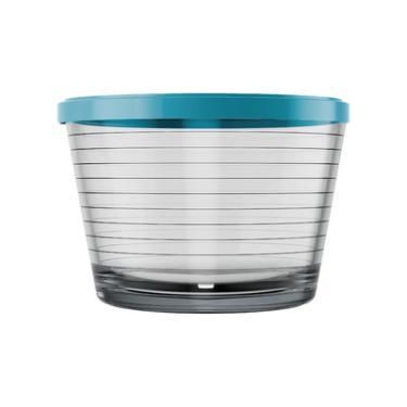 Imagem de Tigela Vidro 145ml Nadir Ginga com Tampa Micro-ondas