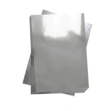 Imagem de 50 Folhas Decalque A4 Laser Jato de Tinta Branca Transparente Cor do D