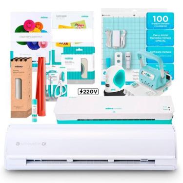 Imagem de Silhouette Cameo 5 Alpha Branca - Kit Scrap Pro 220V