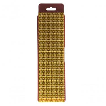Imagem de Anilha no. 8 AP 0,5-2,5 para Identificacao de Cabos Bivolt com 250pcs GW