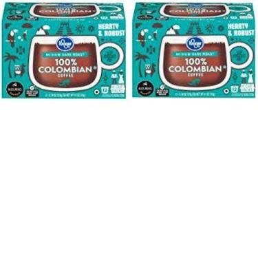 Imagem de Cápsulas de Café K-Cup Kroger Colombiano - Pacote com 2 unidades