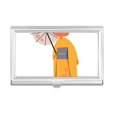 Imagem de Carteira tradicional japonesa feminina com porta-cartões e porta-cartões