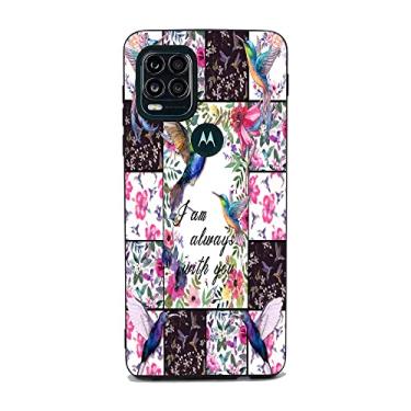 Imagem de Capa compatível com Motorola Moto G Stylus 5G, capa de telefone de animal fofo beija-flor para meninas e mulheres capa de TPU macia fofa