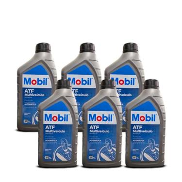 Imagem de Kit Troca Óleo Cambio Automático 6 Litros Mobil ATF Dexron VI Fiat Toro 2.4 2017 a 2022