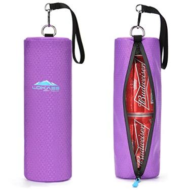 Imagem de Bolsa térmica de golfe, estojo portátil para acampamento, unissex macio à prova d'água manga de cerveja para bebidas/água engarrafada/guarda-chuva, para trabalho diário/viagem/caminhadas - 1 peça