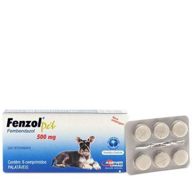 Imagem de Fenzol pet 500mg caixa com 6 unidades - AGENER UNIAO
