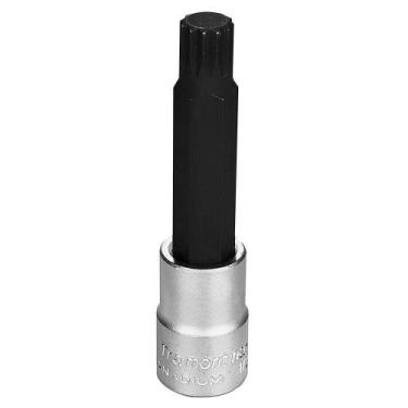 Imagem de Soquete Longo Ponta Multidentada Cr-V 14mm Encaixe de 1/2" - TRAMONTIN