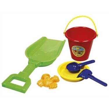 Imagem de Brinquedo de Praia com Mega Pá e Acessórios 5 Peças - Ref. Summer Set 