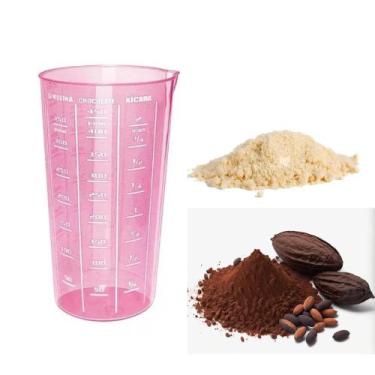 Imagem de copo medidor graduado 500ml Rosa - dona cotta