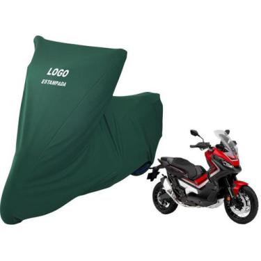 Imagem de Capa Protetora Para Cobrir Moto Honda ADV Com Logo - Mz, Verde
