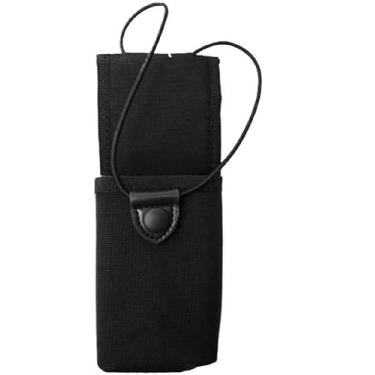 Imagem de Uncle Mike's Kodra Duty Nylon Web Universal Radio Case com presilha fixa para cinto, preta