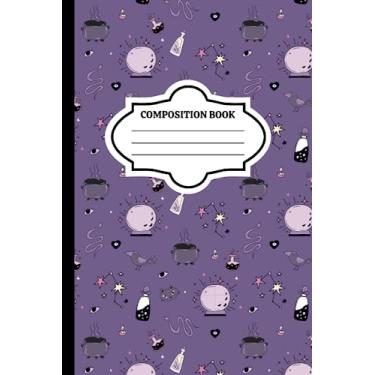 Imagem de Crystal Ball, Witchy, Potions Art inspired Original Artwork Ruled Notebook - Lined Journal Notebooks, 9'' x 6'', 120 Pages/Pack,Notebooks for Office, School Supplies