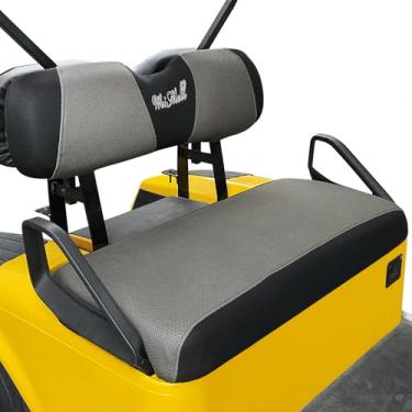 Imagem de WEIMELL Conjunto de capas de assento de carrinho de golfe com material sanduíche para TXT, RXV, DS 2000-up (encosto plano)