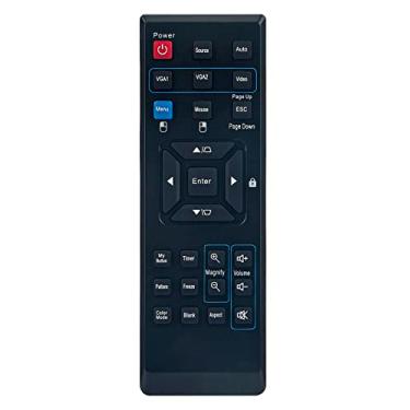 Imagem de VINABTY Controle remoto de substituição adequado para projetor ViewSonic DLP PJD5133 PJD5233 PJD5523W PJD5353 VS14116 VS13869 VS14112 VS14114 VS13870 PJD5123 PJD5223 PJD5221 PJD51 33 cm