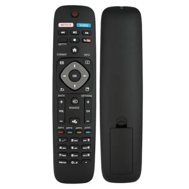 Imagem de Novo controle remoto de substituição para URMT41JHG006 50PFL5901 50PFL5901/F7 55PFL5601 55PFL5601/F7 55PFL6900 55PFL6900/F7 55PFL4609/F7 Philips Smart TV