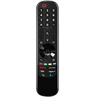 Imagem de MR21GA Controle remoto de substituição de voz para LG TV 43NANO75UPA 55NANO80UPA 55NANO85APA 50UP7560AUD 86NANO85APA 65UP7560AUD 86NANO99UPA 65UP8000PUA 75NANO75UPA 7000PUA UP7070 PUE 50UP8000PUA