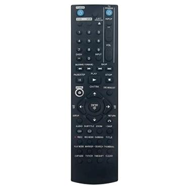 Imagem de ECONTROLLY AKB32606601 AKB36097101 AKB31238705 Controle remoto de substituição adequado para LG DVD Recorder DVD VCR RC397HM RC897T RC286H-M RC797T RC297H RC199H 6711R1N203A AKB312203A 38705 Gravador