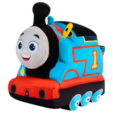 Imagem de Franco Roupa de cama infantil de pelúcia supermacia, tamanho único, azul-Thomas e amigos