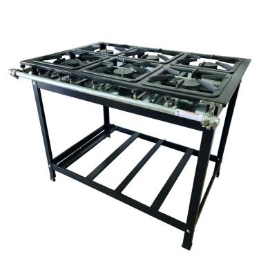 Imagem de Fogão Alta Pressão Alcazon 6 Bocas Acz-010