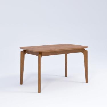 Imagem de Mesa Ficus Natuame 77cm X 80cm X 130cm Tampo Em Mdf Madeira-cinamomo